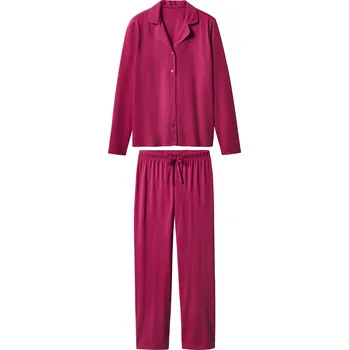 Dámské noční prádlo esmara® Dámské pyžamo (růžová, XS(32/34))