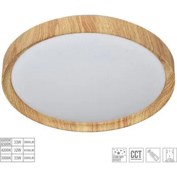 71330 PREZENT stropní LED svítidlo WOODEN