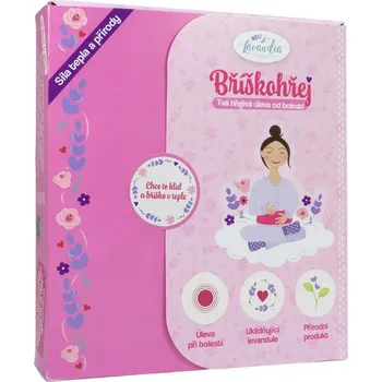 Polštář Lavandia Bříškohřej - nahřívací polštář s BIO levandulí