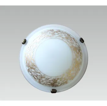 Stropní svítidlo MAUR - 1xE27 - 60W sklo/zlatá