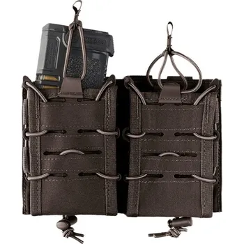 Airsoft Sumka otevřená FLEX na 2x zásobník ČERNÁ