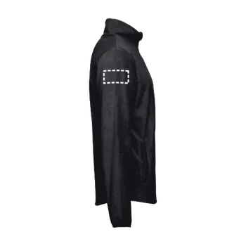 THC HELSINKI. Pánská fleecová bunda z polyesteru 1 Sleeve, 80 x 40 Výšivka, 12 barvy