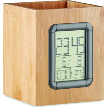 Bambusový stojan na tužky 5 bez potisku bez potisku