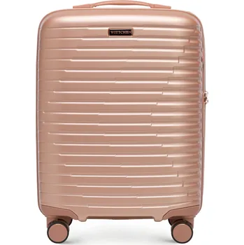 Polykarbonátový kabinový kufr s horizontálními žebry | WITTCHEN | 56-3P-611-77G