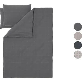 Povlečení LIVARNO® Ložní povlečení z mikrovláknitého saténu, 220 x 240 cm, 70 x 90 cm