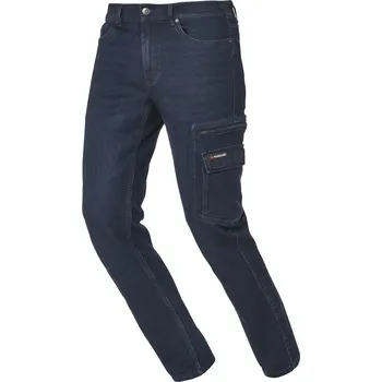 Pánské kalhoty PARKSIDE® Pánské džínové pracovní kalhoty (navy modrá, 54)