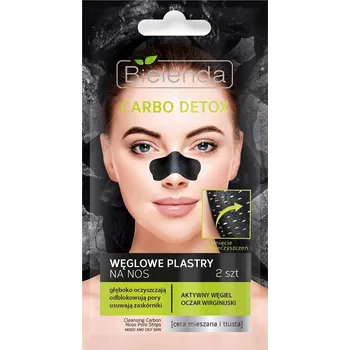 Náplast BIELENDA_Carbo Detoxikační náplast s aktivním uhlím na nos 2ks.