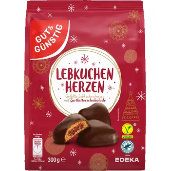 G&G Plněné perníčky v hořké čokoládě 300g