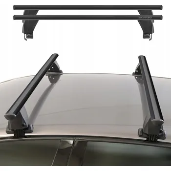 Příčník na automobil Střešní nosič menabo Delta black DAIHATSU Cuore 5D, rok 2007-