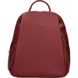 Módní dámský batoh David Jones Isibela - tmavě červená