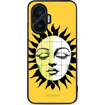 Pouzdro na mobilní telefon Lesklý kryt Mobiwear Glossy - Xiaomi Poco F7 - G056G Tvář slunce (Prémiové lesklé pouzdro, obal, kryt Mobiwear Glossy na mobil Xiaomi Poco F7 - G056G Tvář slunce, materiál Plast + TPU silikon - krytí po všech stranách, neošoupatelný potisk, tenké proveden