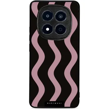 Pouzdro na mobilní telefon Lesklý kryt Mobiwear Glossy - Xiaomi Redmi Note 15 Pro 5G - GA54G Fialové vlnky (Prémiové lesklé pouzdro, obal, kryt Mobiwear Glossy na mobil Xiaomi Redmi Note 15 Pro 5G - GA54G Fialové vlnky, materiál Plast + TPU silikon - krytí po všech stranách,)