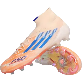 Kopačky Dámské kopačky lisovky Adidas F50 Elite Mid FG/AG oranžové