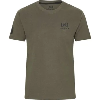 Pánské tričko Triko CANYON s krátkým rukávem SAGE GREEN