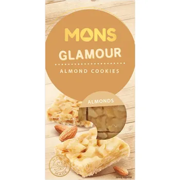 Čokoláda MONS GLAMOUR Mandlovo-máslové sušenky 100 g