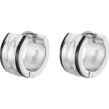 Náušnice Ocelové náušnice kruhy Lotus Style | Elegantní design | Kvalitní zpracování | Pánské naušnice | Pánské šperky | ROMERO chirurgická ocel