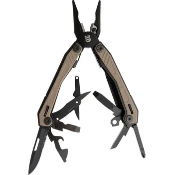 Multifunkční nůž Kleště multifunkční multitool EDC Zytel TAN s poudrem ZYTEL