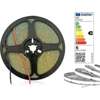 LED páska LED pásek 12V IP20 30W bílá přírodní 5m LTC LXL5161