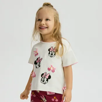 Reserved - Bavlněné tričko Minnie Mouse - krémová - 563FT-01X - 563FT-01X-80