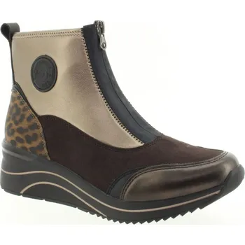 Dámské polobotky REMONTE Dámský bronzovo-hnědý kotník D0T78-90-365 Velikost 37