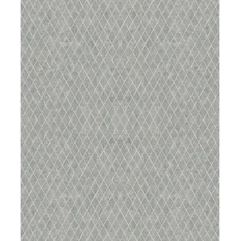 Tapeta Geometrická vliesová tapeta na zeď, šedo-stříbrná, 35538, Ritus, Marburg