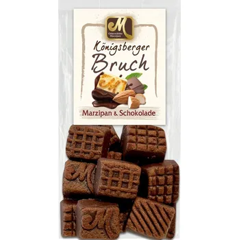 Bonbon Odenwälder Marzipan Marcipánové kostky s čokoládou 200g