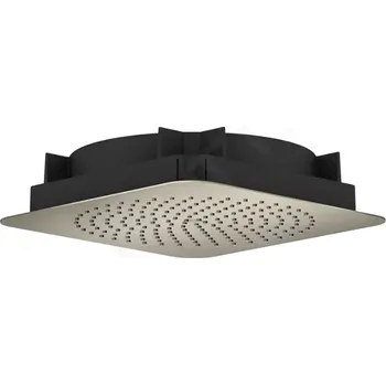 Sprchová hlavice Axor Citterio C Hlavová sprcha 27x27 cm, EcoSmart, kartáčovaný nikl, 28795820