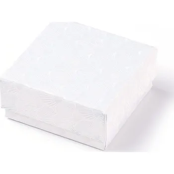 Dárková krabička Krabička bílá 7,5x7,5x3,6