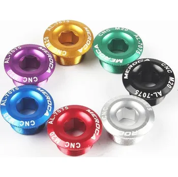 Bike tuning centrum Pojistná matice do klik 20 mm Meroca AL CNC M20 1ks modrá