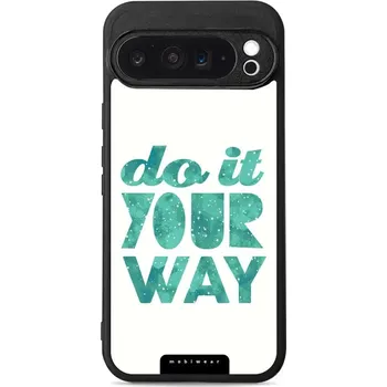 Pouzdro na mobilní telefon Lesklý kryt Mobiwear Glossy - Google Pixel 9 Pro XL - G080G Do it your way (Prémiové lesklé pouzdro, obal, kryt Mobiwear Glossy na mobil Google Pixel 9 Pro XL - G080G Do it your way, materiál Plast + TPU silikon - krytí po všech stranách, neošoupatelný)