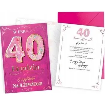 Obraz Pohlednice k 40. narozeninám