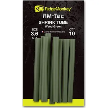 RidgeMonkey Smršťovací hadička RM-Tec Shrink Tube 3,6mm Organic Brown 10ks