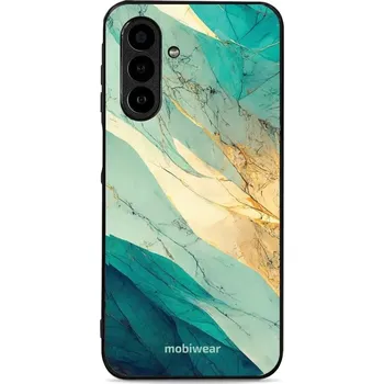 Pouzdro na mobilní telefon Lesklý kryt Mobiwear Glossy - Samsung Galaxy A17 / A17 5G - G024G - Zlatavý a zelenkavý mramor (Prémiové lesklé pouzdro, obal, kryt Mobiwear Glossy na mobil Samsung Galaxy A17 / A17 5G - G024G - Zlatavý a zelenkavý mramor, materiál Plast + TPU silikon -)