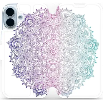 Pouzdro na mobilní telefon Flipové pouzdro Mobiwear - Apple iPhone 17 - M008S Mandala (Knížkové flip pouzdro, obal, kryt na mobil Apple iPhone 17 - M008S Mandala, materiál Umělá kůže + TPU - ochrana 360°, stojánek, silikonová vanička, magnetické zavírání)