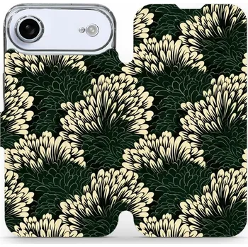 Pouzdro na mobilní telefon Flipové pouzdro Mobiwear - Apple iPhone Air - VA45S Travina (Knížkové flip pouzdro, obal, kryt na mobil Apple iPhone Air - VA45S Travina, materiál Umělá kůže + TPU - ochrana 360°, stojánek, silikonová vanička, magnetické zavírání)