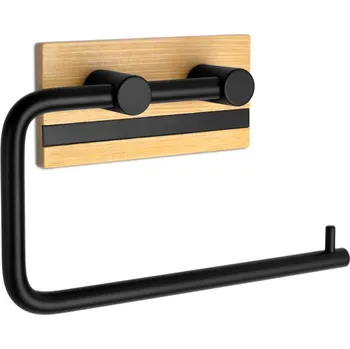 Držák na toaletní papír DEMAK černý