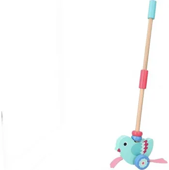Hračka pro nejmenší Ptáček na tlačení Adam Toys
