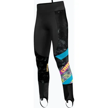 Dámské kalhoty Kalhoty Crazy Hugo print yellow scottish