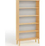 ZEVYT-NABYTEK Regál z masivu SCANDI 12, šířka 82 cm