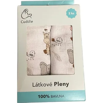 Plena Dárkové balení pleny - Zoo růžová + béžová