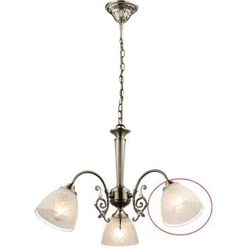 Stínidlo Globo - Náhradní sklo k lustru TIALDA E14 pr. 13,5 cm