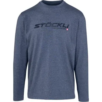 Pánské tričko Stöckli LONGSLEEVE BASIC - tmavě šedá 3XL
