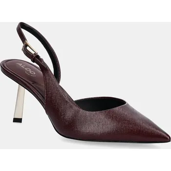 Dámské lodičky Kožené lodičky Aldo JEANNY 14116812.JEANNY burgundské 83X, EUR 37