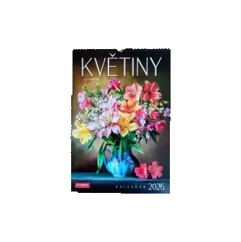 Kalendář Nástěnný kalendář 2026 Květiny A3
