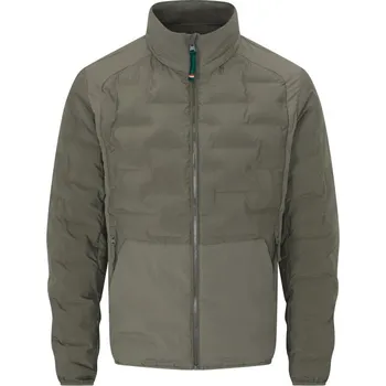 ALAN PAINE - Calsall Hybrid prošívaná bunda pánská Olive Zelená XXXL