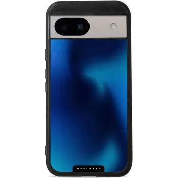 Pouzdro na mobilní telefon Lesklý kryt Mobiwear Glossy - Google Pixel 8A - G068G Modrý odstín (Prémiové lesklé pouzdro, obal, kryt Mobiwear Glossy na mobil Google Pixel 8A - G068G Modrý odstín, materiál Plast + TPU silikon - krytí po všech stranách, neošoupatelný potisk, tenké)