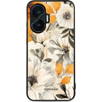 Pouzdro na mobilní telefon Lesklý kryt Mobiwear Glossy - Xiaomi Poco F7 - GP75G Podzimní květy (Prémiové lesklé pouzdro, obal, kryt Mobiwear Glossy na mobil Xiaomi Poco F7 - GP75G Podzimní květy, materiál Plast + TPU silikon - krytí po všech stranách, neošoupatelný potisk, tenké)
