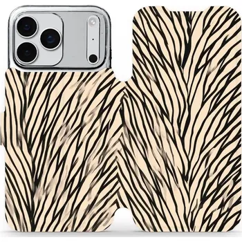 Pouzdro na mobilní telefon Flipové pouzdro Mobiwear - Apple iPhone 17 Pro Max - VA52S V koruně stromu (Knížkové flip pouzdro, obal, kryt na mobil Apple iPhone 17 Pro Max - VA52S V koruně stromu, materiál Umělá kůže + TPU - ochrana 360°, stojánek, silikonová vanička, magnetické)