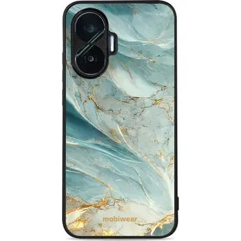 Pouzdro na mobilní telefon Lesklý kryt Mobiwear Glossy - Xiaomi Poco F7 - G022G Zelenkavý a zlatavý mramor (Prémiové lesklé pouzdro, obal, kryt Mobiwear Glossy na mobil Xiaomi Poco F7 - G022G Zelenkavý a zlatavý mramor, materiál Plast + TPU silikon - krytí po všech stranách,)