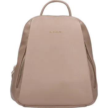 Městský batoh Módní dámský batoh David Jones Isibela - tmavě béžová